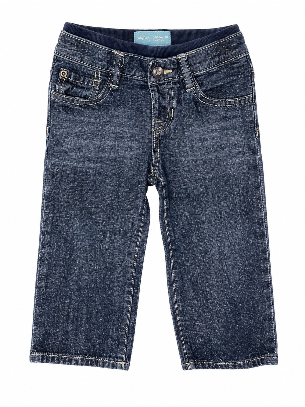 GAP Boys Navy Blue Straight-Leg Jeans
